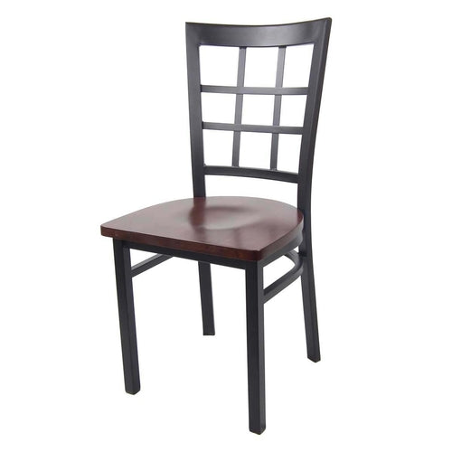 JustChair Manufacturing M27118-BLK-SS