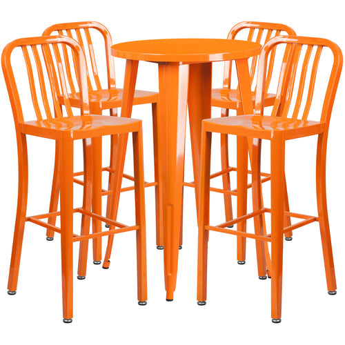 Flash Furniture CH-51080BH-4-30VRT-OR-GG