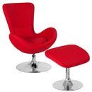 Flash Furniture CH-162430-CO-RED-FAB-GG