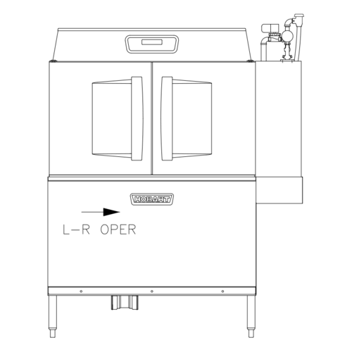 Hobart CL54EN-BAS+BUILDUP