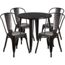 Flash Furniture CH-51090TH-4-18CAFE-BQ-GG