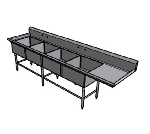 Pacific Stainless Products FCS2430-14-R24