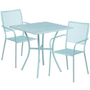 Flash Furniture CO-28SQ-02CHR2-SKY-GG