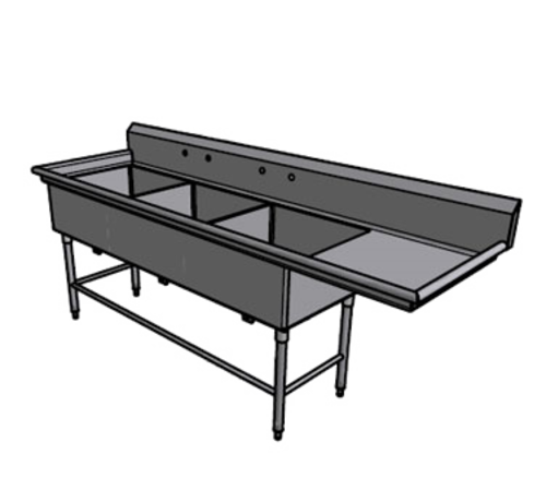 Pacific Stainless Products TCS2430-14-R30