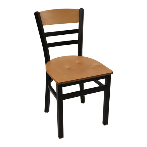 Trendler, Inc. SLOT 2 SLAT METAL CHAIR WS