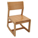Trendler, Inc. SLED 2 POSITION WOOD CHAIR UPH