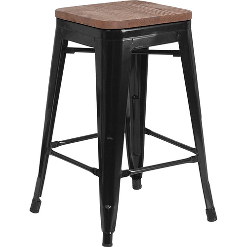 Flash Furniture CH-31320-24-BK-WD-GG