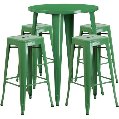 Flash Furniture CH-51090BH-4-30SQST-GN-GG
