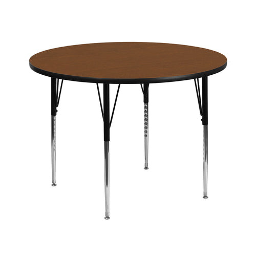Flash Furniture XU-A42-RND-OAK-H-A-GG