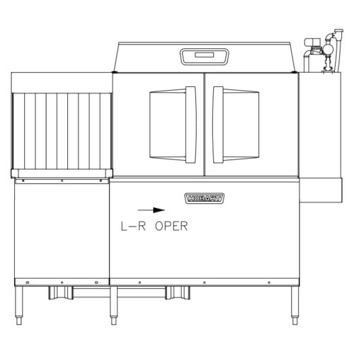 Hobart CLCS76EN-EGR+BUILDUP