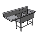 Pacific Stainless Products DCS2424-14-L36