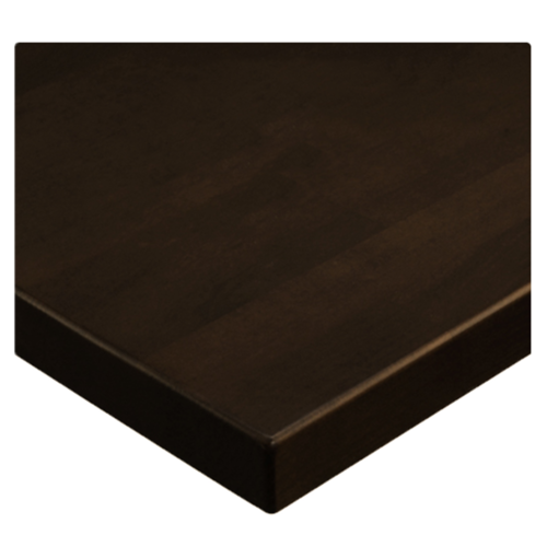 JMC Furniture 36X36 BEECHWOOD PLANK DARK WALNUT