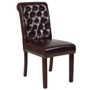 Flash Furniture BT-P-BRN-LEA-GG