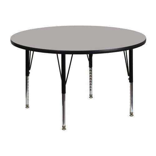 Flash Furniture XU-A48-RND-GY-H-P-GG