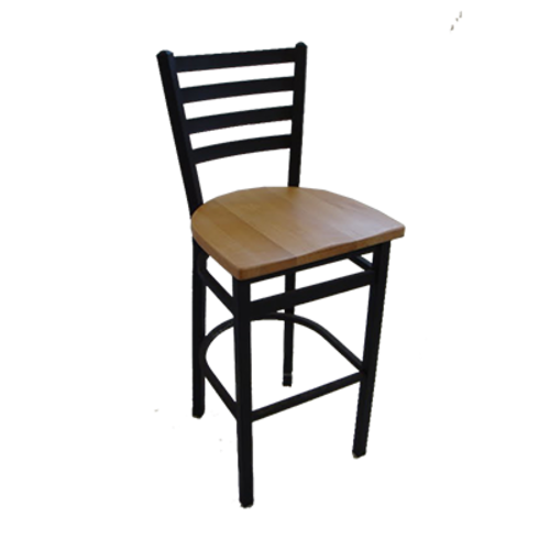 JMC Furniture WHITE HORSE BARSTOOL WOOD
