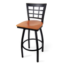 JustChair Manufacturing M27130-SWL-BLK-VS