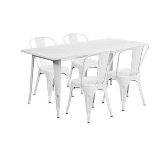 Flash Furniture ET-CT005-4-30-WH-GG