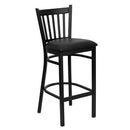 Flash Furniture XU-DG-6R6B-VRT-BAR-BLKV-GG